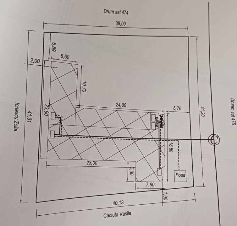  Spatiu comercial Sat Otetoaia, comuna Lunca Banului, Husi, Vaslui