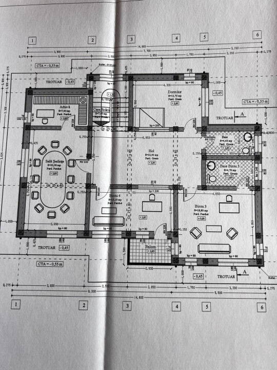 Spațiu/Comercial/Birouri/Cladire de inchiriat - 240 MP - P + 1, Husi, Vaslui