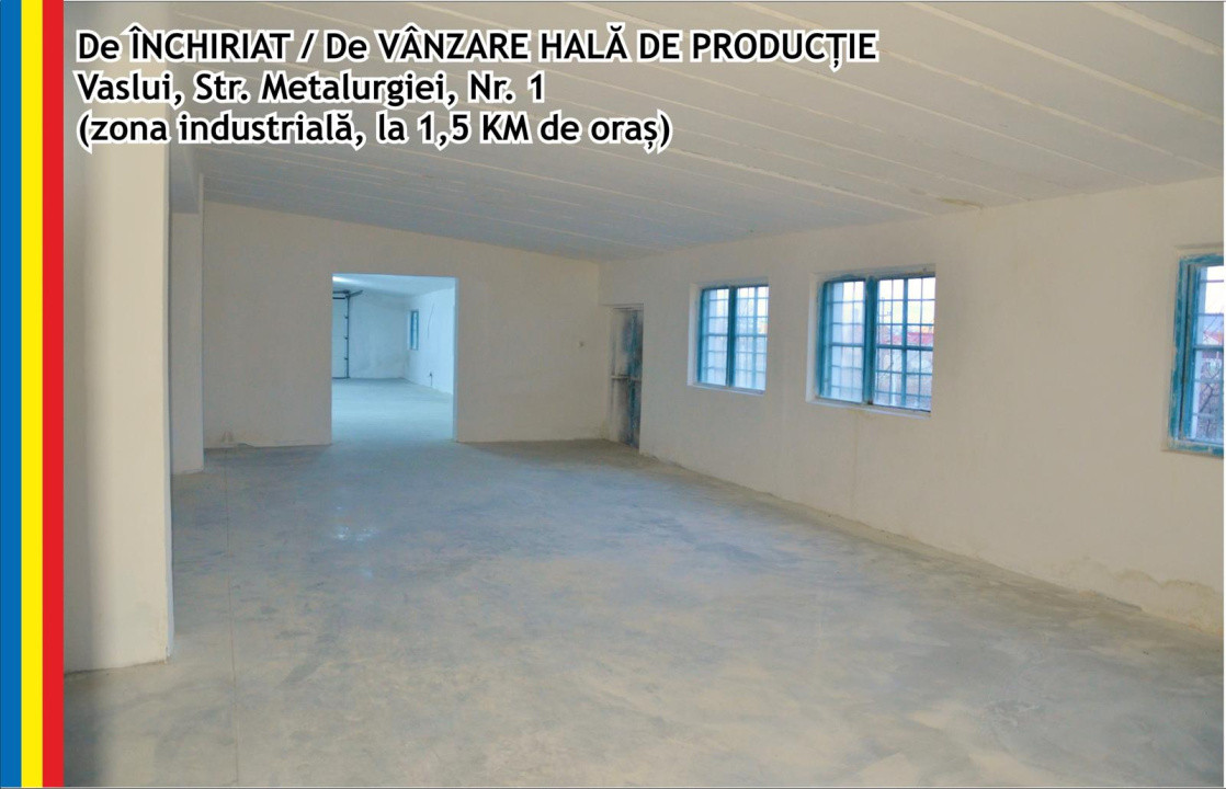 Hala de inchiriat