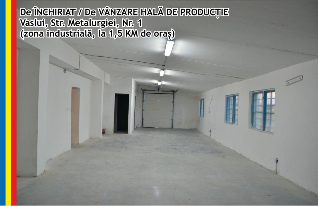Hala de inchiriat