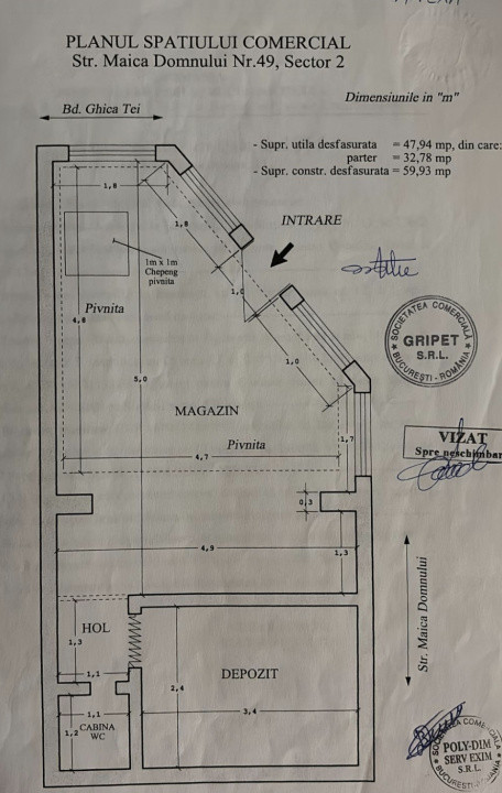 Inchiriere spatiu comercial sector 2 Bucuresti